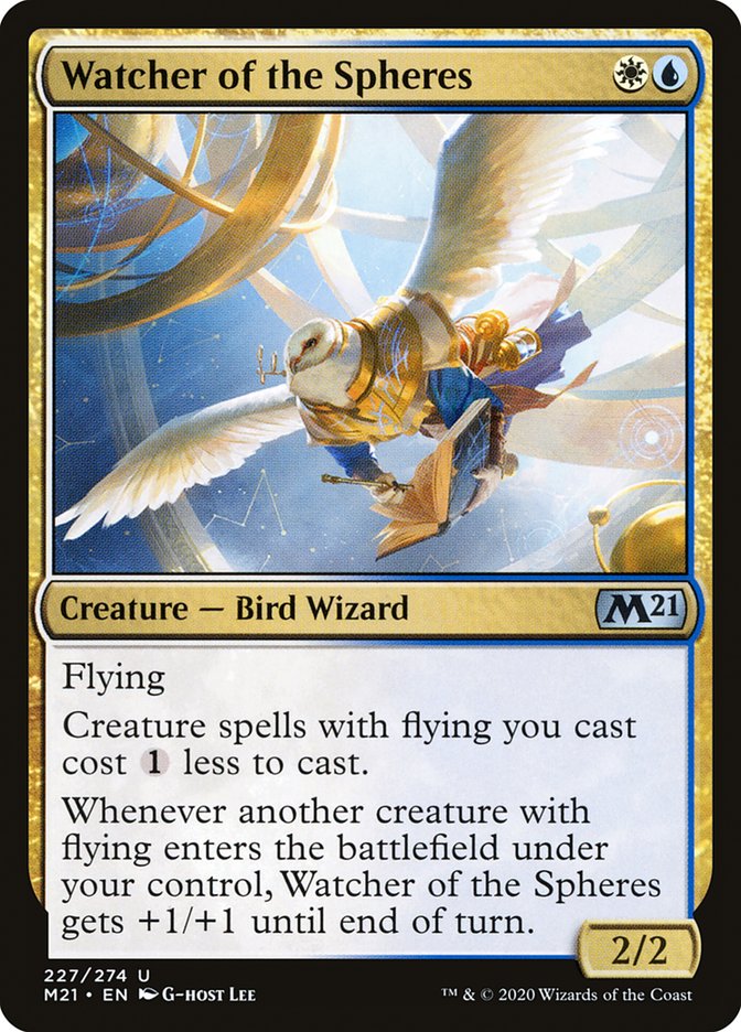 Watcher of the Spheres [Core Set 2021] | Jomio and Rueliete's Cards and Comics