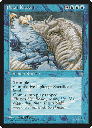 Polar Kraken [Ice Age] | Jomio and Rueliete's Cards and Comics