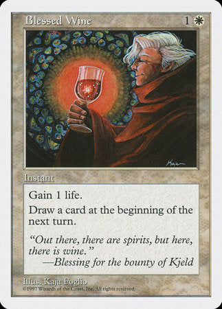 Blessed Wine [Fifth Edition] | Jomio and Rueliete's Cards and Comics