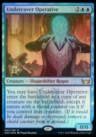 Undercover Operative [Streets of New Capenna Prerelease Promos] | Jomio and Rueliete's Cards and Comics