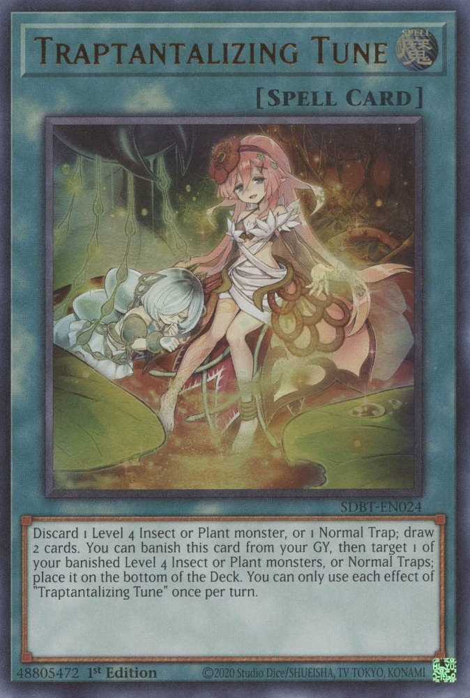 Traptantalizing Tune [SDBT-EN024] Ultra Rare | Jomio and Rueliete's Cards and Comics
