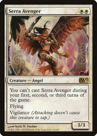 Serra Avenger [Magic 2013] | Jomio and Rueliete's Cards and Comics