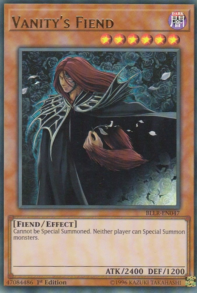 Vanity's Fiend [BLLR-EN047] Ultra Rare | Jomio and Rueliete's Cards and Comics