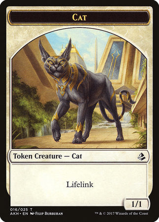 Cat Token [Amonkhet Tokens] | Jomio and Rueliete's Cards and Comics