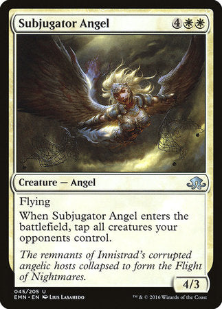 Subjugator Angel [Eldritch Moon] | Jomio and Rueliete's Cards and Comics