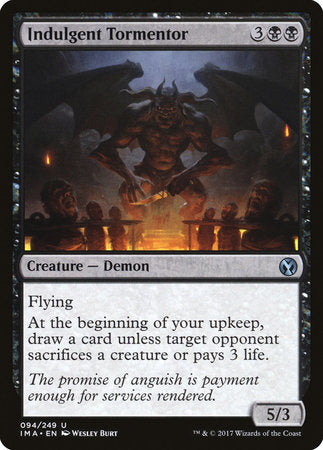Indulgent Tormentor [Iconic Masters] | Jomio and Rueliete's Cards and Comics