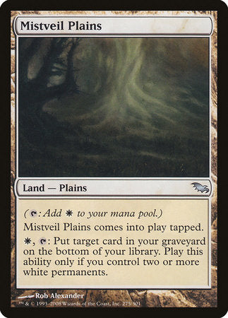 Mistveil Plains [Shadowmoor] | Jomio and Rueliete's Cards and Comics