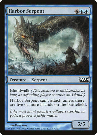 Harbor Serpent [Magic 2013] | Jomio and Rueliete's Cards and Comics