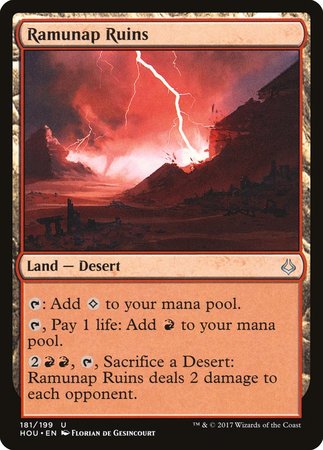 Ramunap Ruins [Hour of Devastation] | Jomio and Rueliete's Cards and Comics