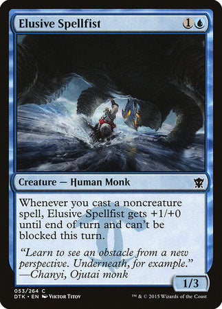 Elusive Spellfist [Dragons of Tarkir] | Jomio and Rueliete's Cards and Comics