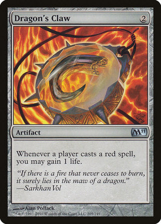 Dragon's Claw [Magic 2011] | Jomio and Rueliete's Cards and Comics
