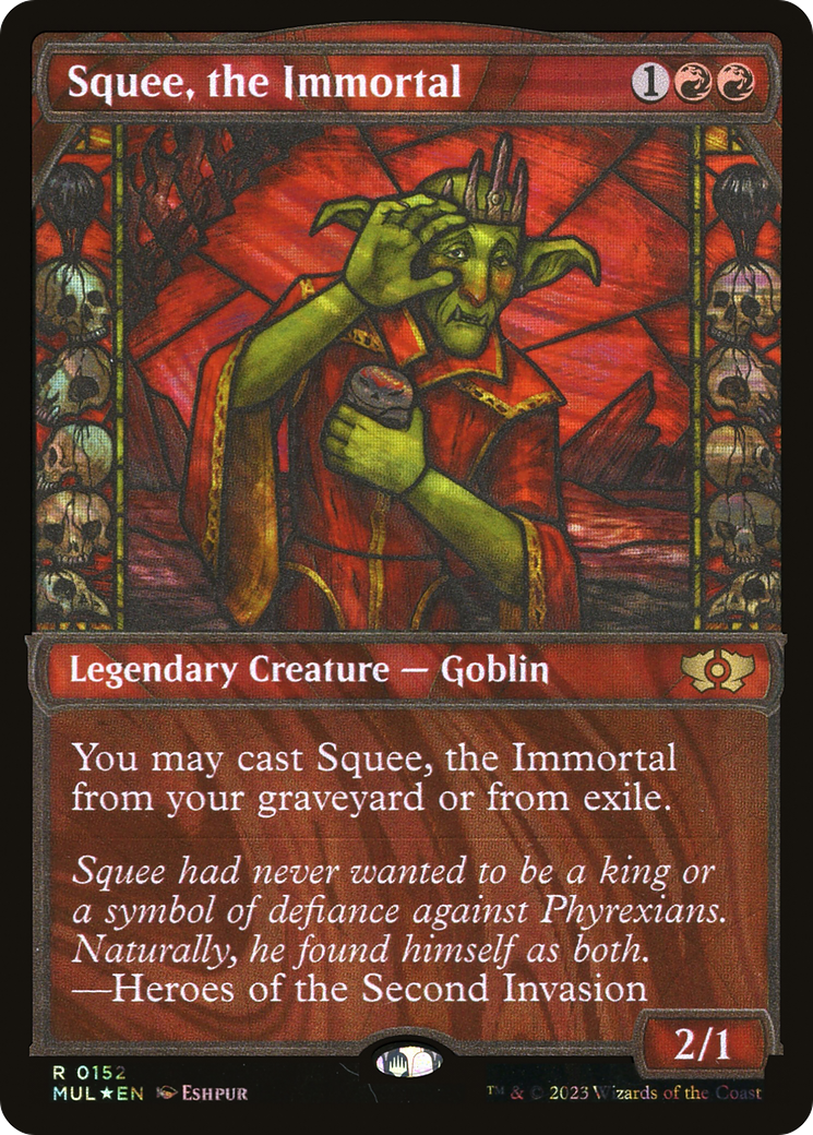 Squee, the Immortal (Halo Foil) [Multiverse Legends] | Jomio and Rueliete's Cards and Comics