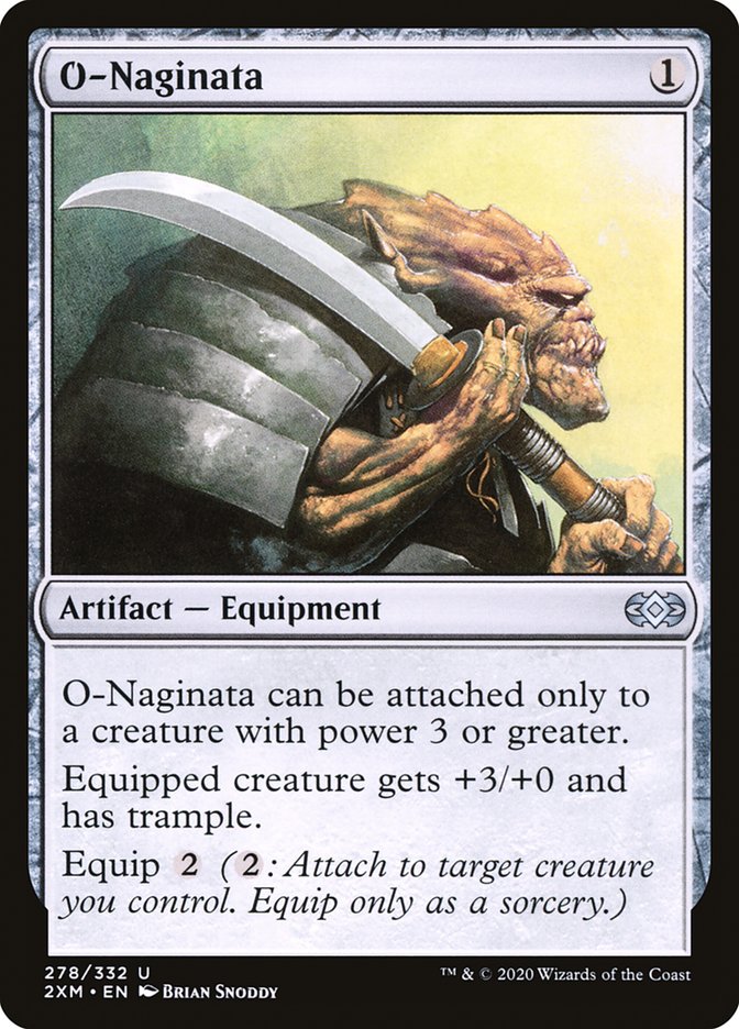 O-Naginata [Double Masters] | Jomio and Rueliete's Cards and Comics
