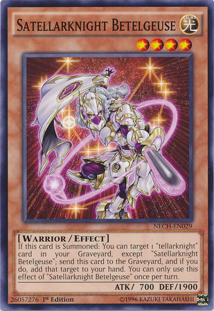 Satellarknight Betelgeuse [NECH-EN029] Common | Jomio and Rueliete's Cards and Comics