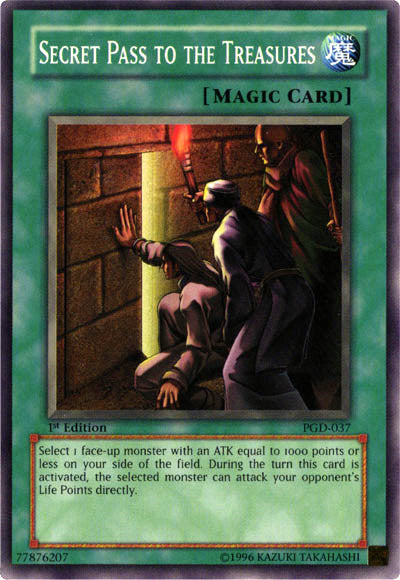 Secret Pass to the Treasures [PGD-037] Common | Jomio and Rueliete's Cards and Comics
