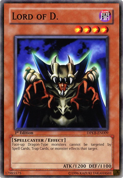Lord of D. [DPKB-EN009] Common | Jomio and Rueliete's Cards and Comics
