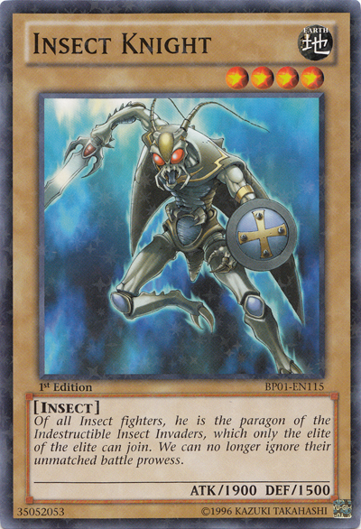 Insect Knight [BP01-EN115] Starfoil Rare | Jomio and Rueliete's Cards and Comics