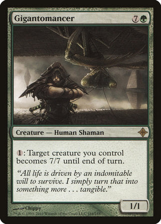 Gigantomancer [Rise of the Eldrazi] | Jomio and Rueliete's Cards and Comics