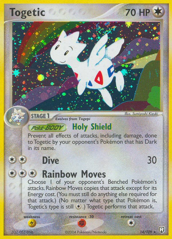 Togetic (14/109) [EX: Team Rocket Returns] | Jomio and Rueliete's Cards and Comics