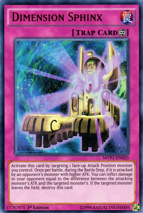 Dimension Sphinx [MVP1-EN023] Ultra Rare | Jomio and Rueliete's Cards and Comics