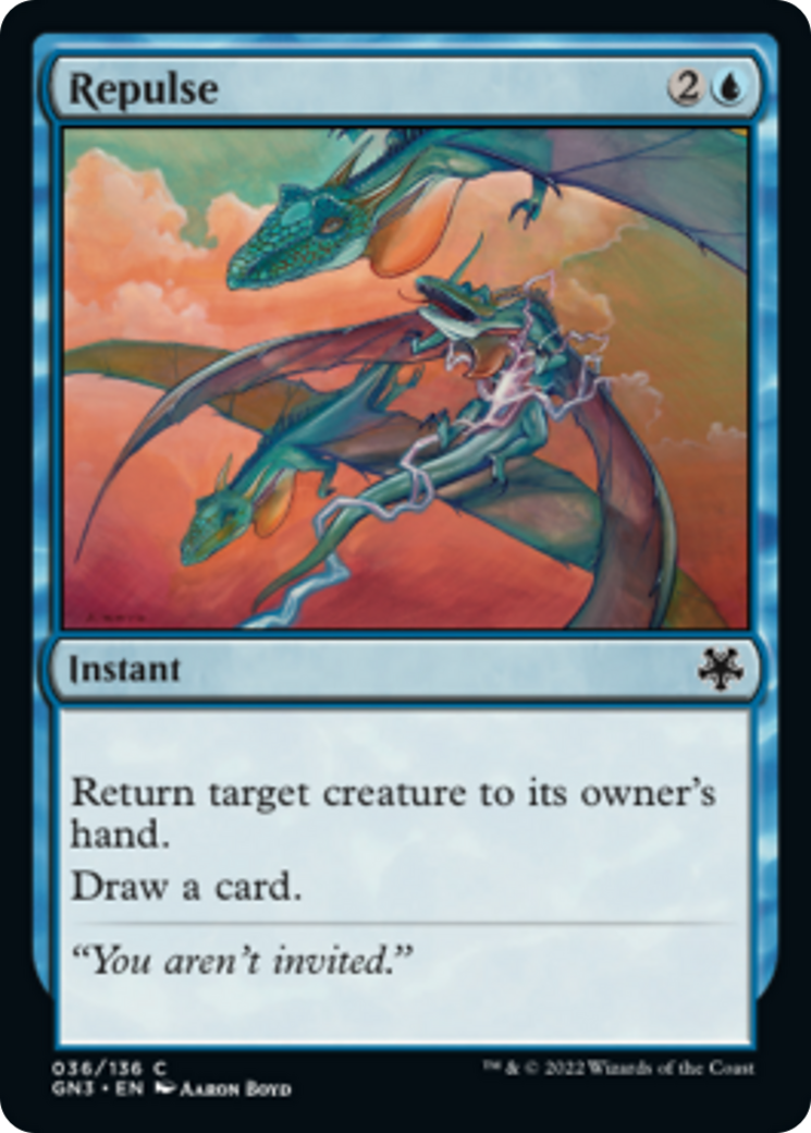 Repulse [Game Night: Free-for-All] | Jomio and Rueliete's Cards and Comics