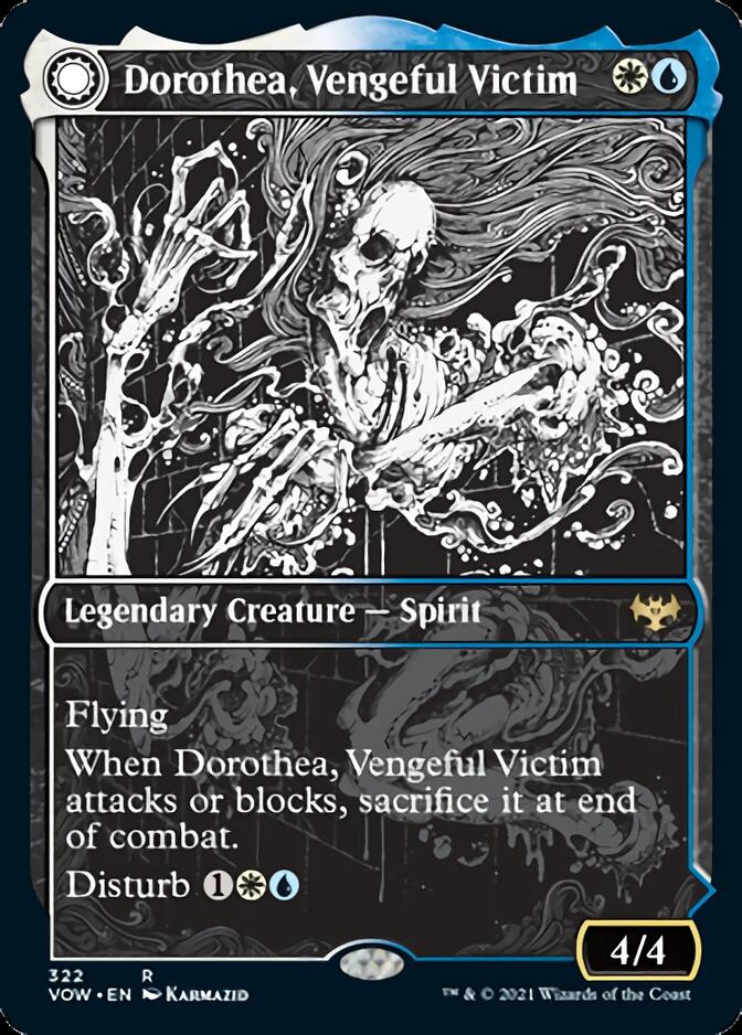 Dorothea, Vengeful Victim // Dorothea's Retribution (Showcase Eternal Night) [Innistrad: Crimson Vow] | Jomio and Rueliete's Cards and Comics