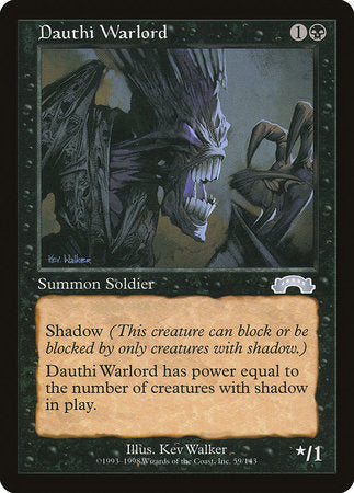 Dauthi Warlord [Exodus] | Jomio and Rueliete's Cards and Comics