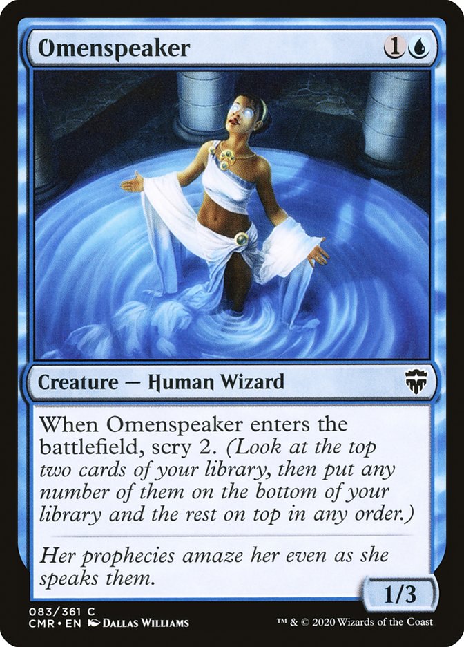 Omenspeaker [Commander Legends] | Jomio and Rueliete's Cards and Comics