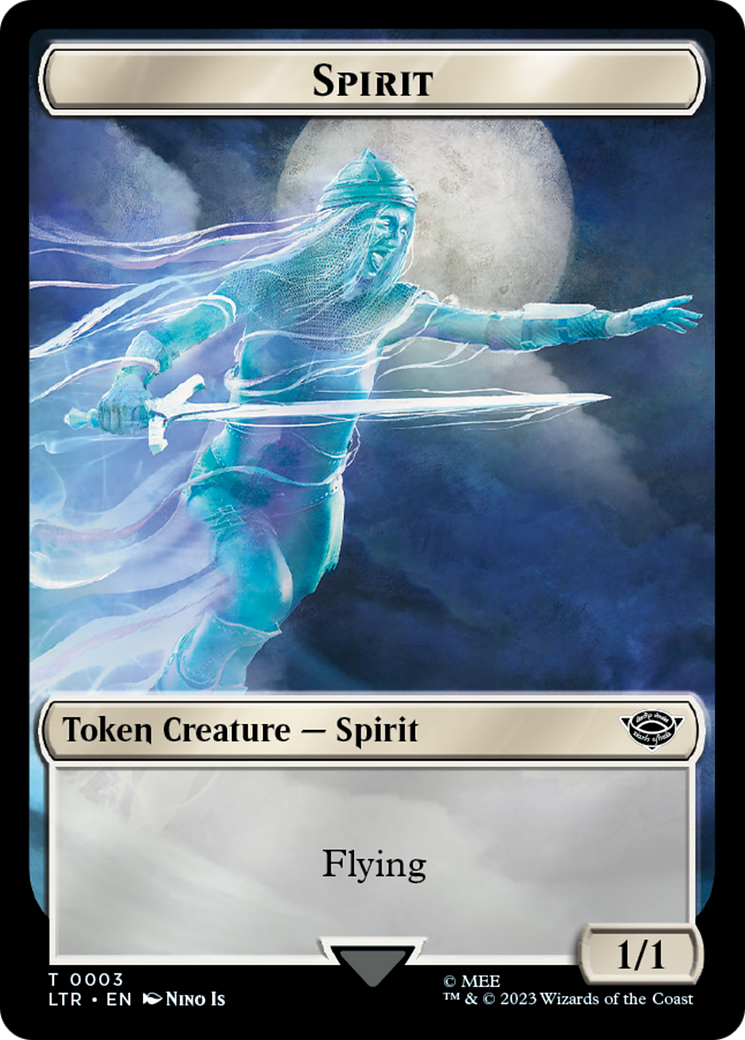 Food (11) // Spirit Double-Sided Token [The Lord of the Rings: Tales of Middle-Earth Tokens] | Jomio and Rueliete's Cards and Comics