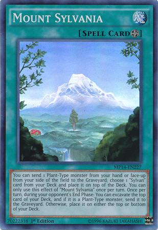 Mount Sylvania [MP14-EN227] Super Rare | Jomio and Rueliete's Cards and Comics