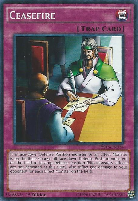 Ceasefire [YS16-EN034] Common | Jomio and Rueliete's Cards and Comics