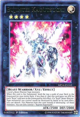 Bujintei Kagutsuchi [MP14-EN163] Ultra Rare | Jomio and Rueliete's Cards and Comics