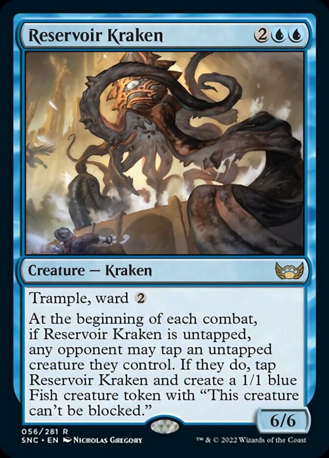 Reservoir Kraken [Streets of New Capenna] | Jomio and Rueliete's Cards and Comics