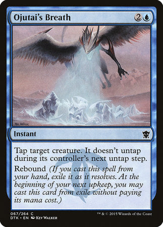 Ojutai's Breath [Dragons of Tarkir] | Jomio and Rueliete's Cards and Comics