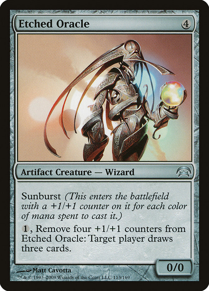 Etched Oracle [Planechase] | Jomio and Rueliete's Cards and Comics