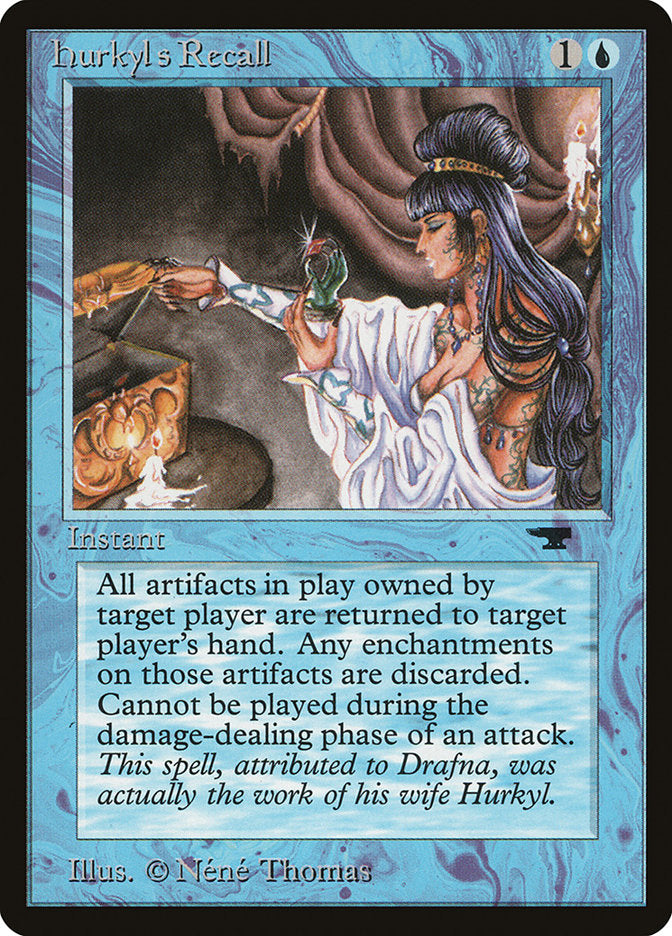 Hurkyl's Recall [Antiquities] | Jomio and Rueliete's Cards and Comics