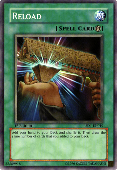Reload [SD1-EN019] Common | Jomio and Rueliete's Cards and Comics