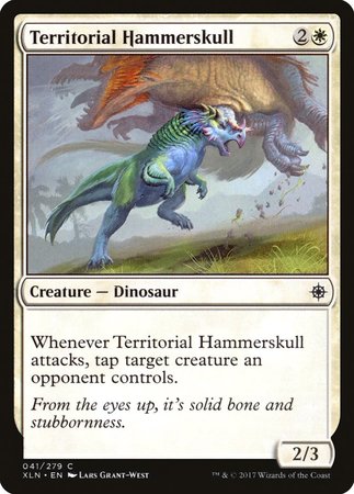 Territorial Hammerskull [Ixalan] | Jomio and Rueliete's Cards and Comics