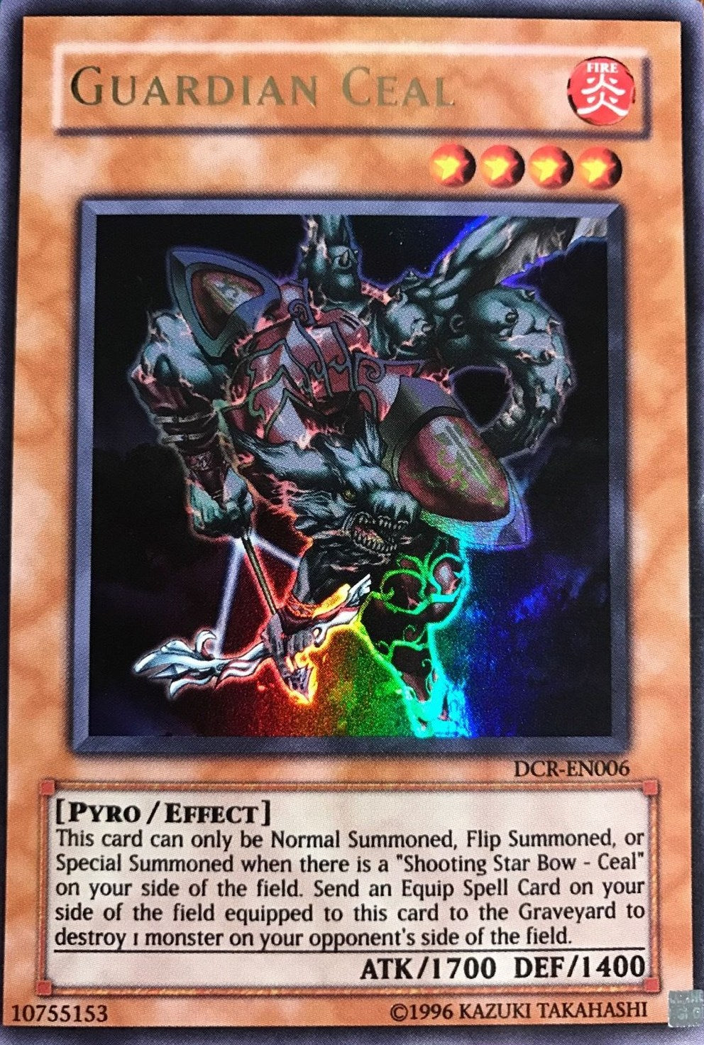 Guardian Ceal [DCR-EN006] Ultra Rare | Jomio and Rueliete's Cards and Comics