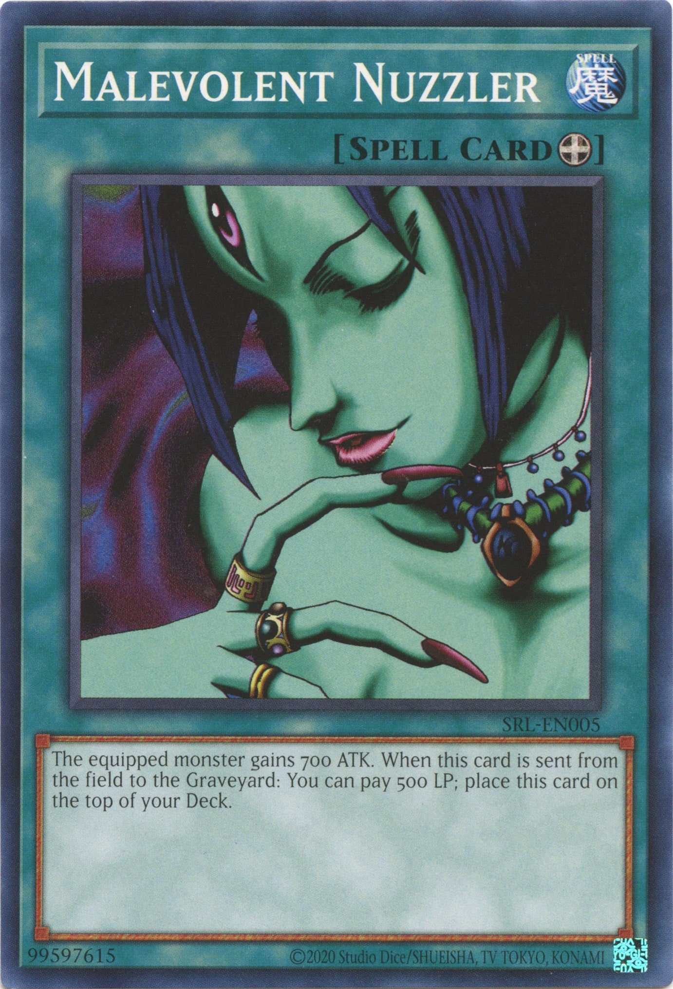 Malevolent Nuzzler (25th Anniversary) [SRL-EN005] Common | Jomio and Rueliete's Cards and Comics