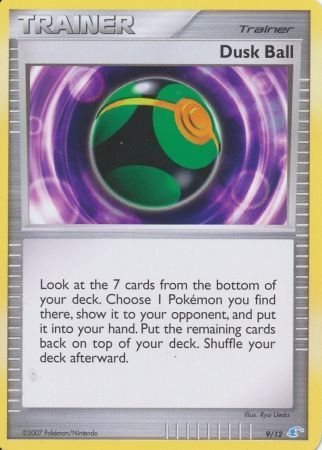 Dusk Ball (9/12) [Diamond & Pearl: Trainer Kit - Manaphy] | Jomio and Rueliete's Cards and Comics