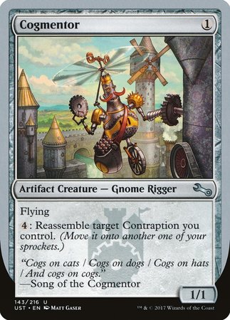 Cogmentor [Unstable] | Jomio and Rueliete's Cards and Comics