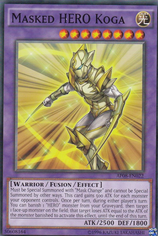Masked HERO Koga [AP08-EN022] Common | Jomio and Rueliete's Cards and Comics