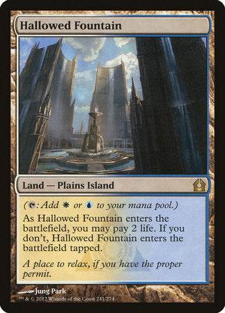 Hallowed Fountain [Return to Ravnica] | Jomio and Rueliete's Cards and Comics