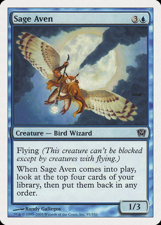Sage Aven [Ninth Edition] | Jomio and Rueliete's Cards and Comics