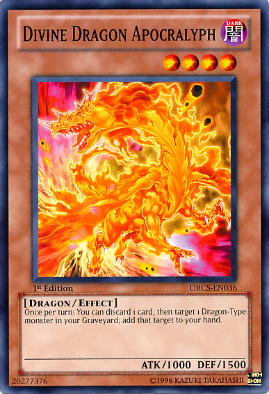 Divine Dragon Apocralyph [ORCS-EN036] Common | Jomio and Rueliete's Cards and Comics