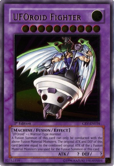 UFOroid Fighter (UTR) [CRV-EN034] Ultimate Rare | Jomio and Rueliete's Cards and Comics