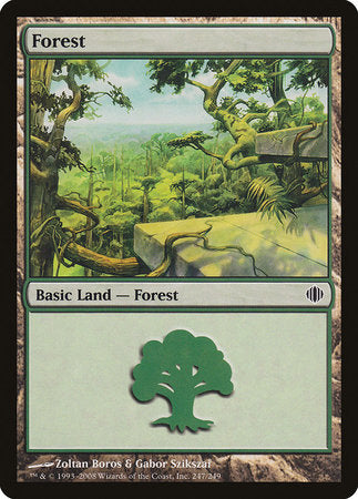Forest (247) [Shards of Alara] | Jomio and Rueliete's Cards and Comics