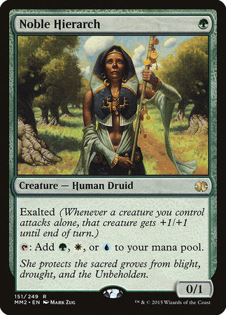 Noble Hierarch [Modern Masters 2015] | Jomio and Rueliete's Cards and Comics