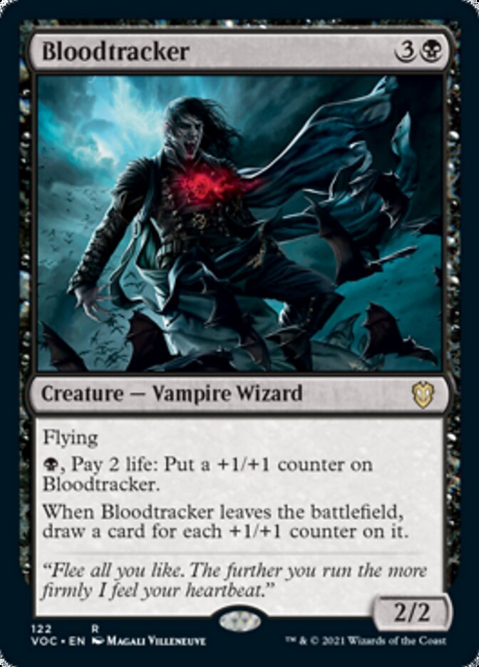 Bloodtracker [Innistrad: Crimson Vow Commander] | Jomio and Rueliete's Cards and Comics